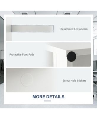 43.5 Inch Computer Desk with 4 Large Drawers