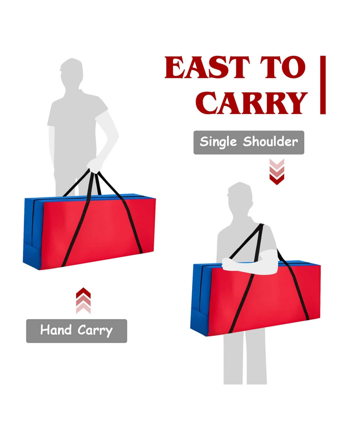 Costway Jumbo 4-to-Score A Row Giant Game Set with Carry Bag Stickers for Kids Adults
