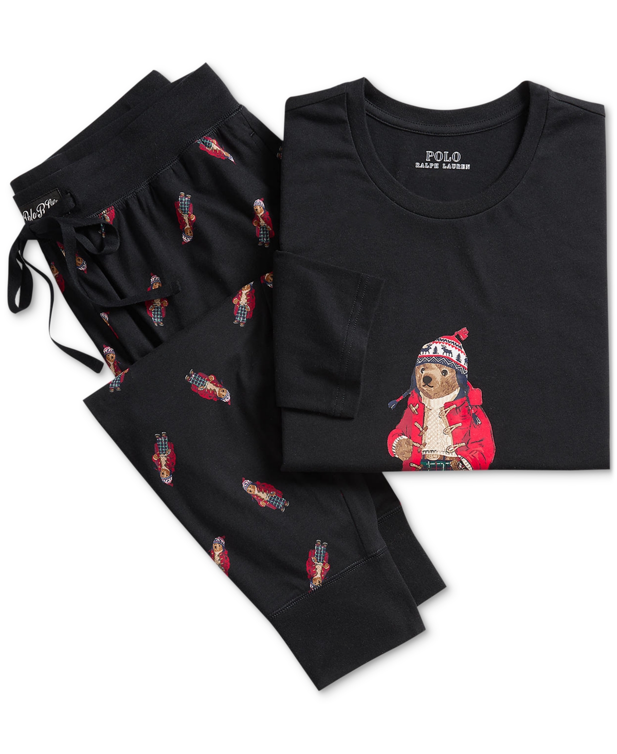 Mens polo pajama set 2025