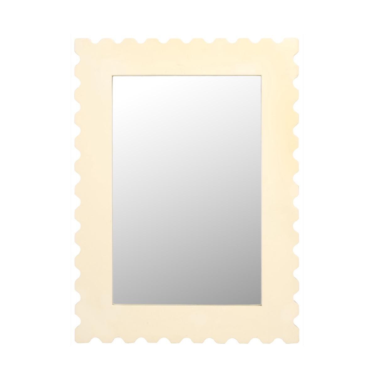 Nadia Rectangular Mirror - White