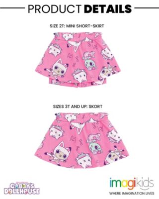 Girls Dreamworks 2 Pack Skorts