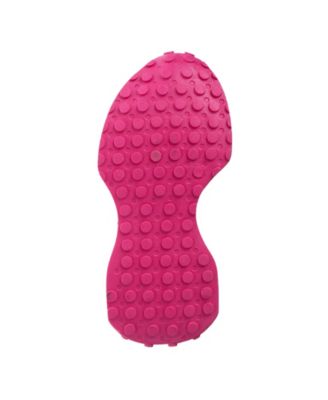 Little and Big Girls Embellished Heart Patch Jogger Sneaker