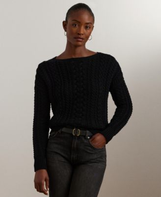 Macy's ralph lauren women's sweaters hotsell