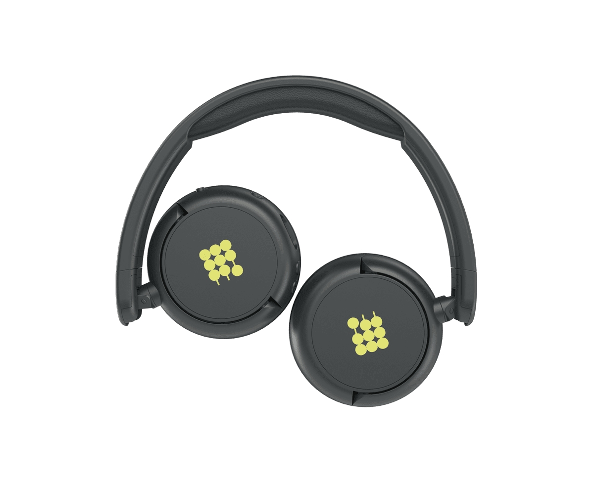 Cubitt Bluetooth Headphones for Kids, Wireless , with Premium Sound Quality, Built In Microphone, 24 hours Playtime, Study Mode and Deep Bass, Aux Cor