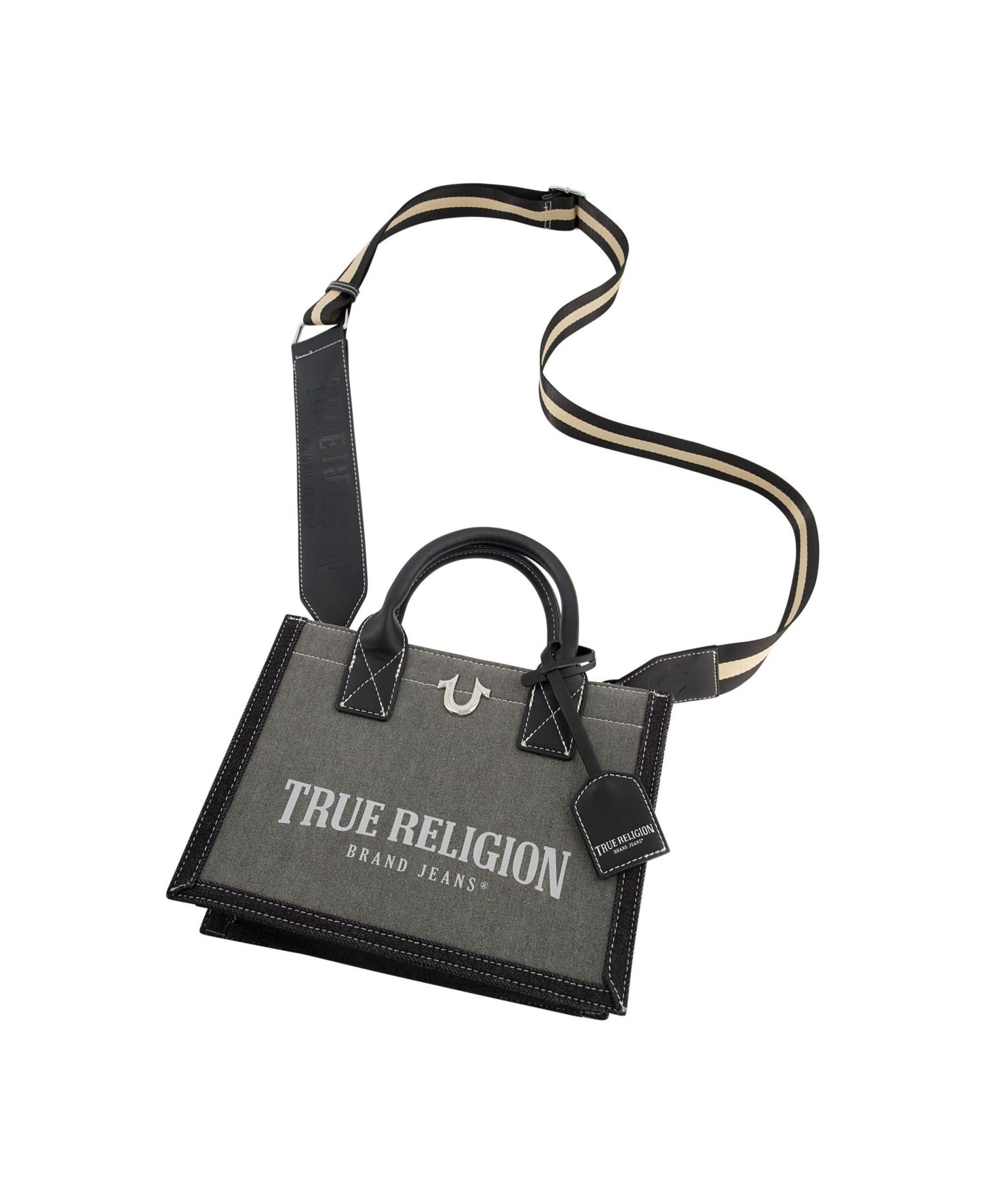 Modern Edge Denim Tote