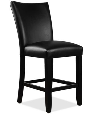 Kellet Faux Leather Counter Height Chair, Created for Macy's