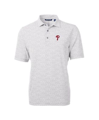Men's Philadelphia Phillies Virtue Eco Pique Botanical Print Polo