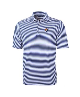 Men's Illinois Fighting Illini Throwback Logo Virtue Eco Pique Stripe Polo