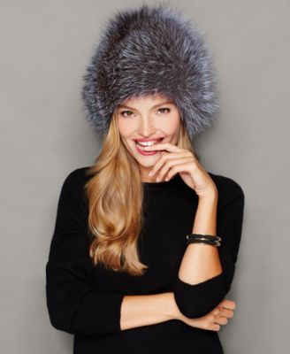 macys womens fur hats