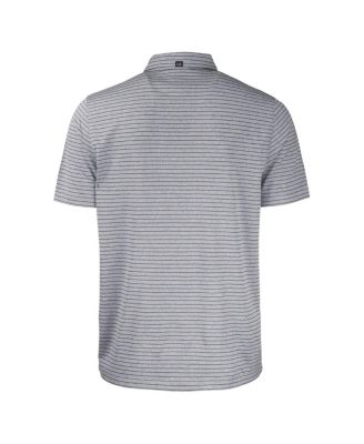Men's Georgia Bulldogs Forge Eco Heathered Stripe Stretch Polo