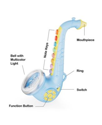 KT1 Kids Saxophone Musical Toy-Blue