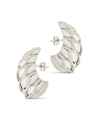 Bobine Statement Stud Earrings