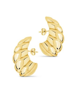 Bobine Statement Stud Earrings