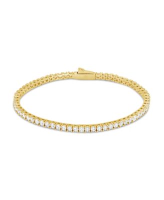 Sterling Forever Alicia Cubic Zirconia Tennis Bracelet 12590₽