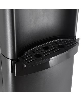 Bottom Load Hot and Cold Water Dispenser in Black