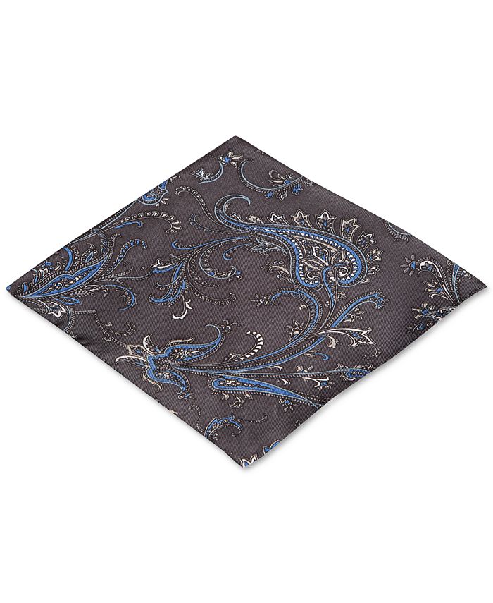 Ryan Seacrest Distinction Palm Paisley Pocket Square, Created for Macy ...