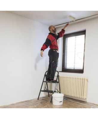 Wide Anti-Slip Pedal 2-Step Ladder