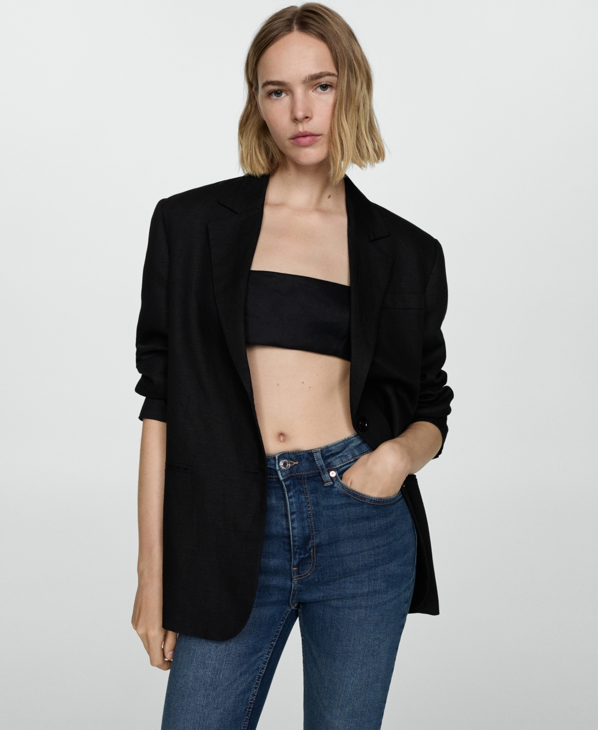 Mango Women's High-Rise Skinny Jeans