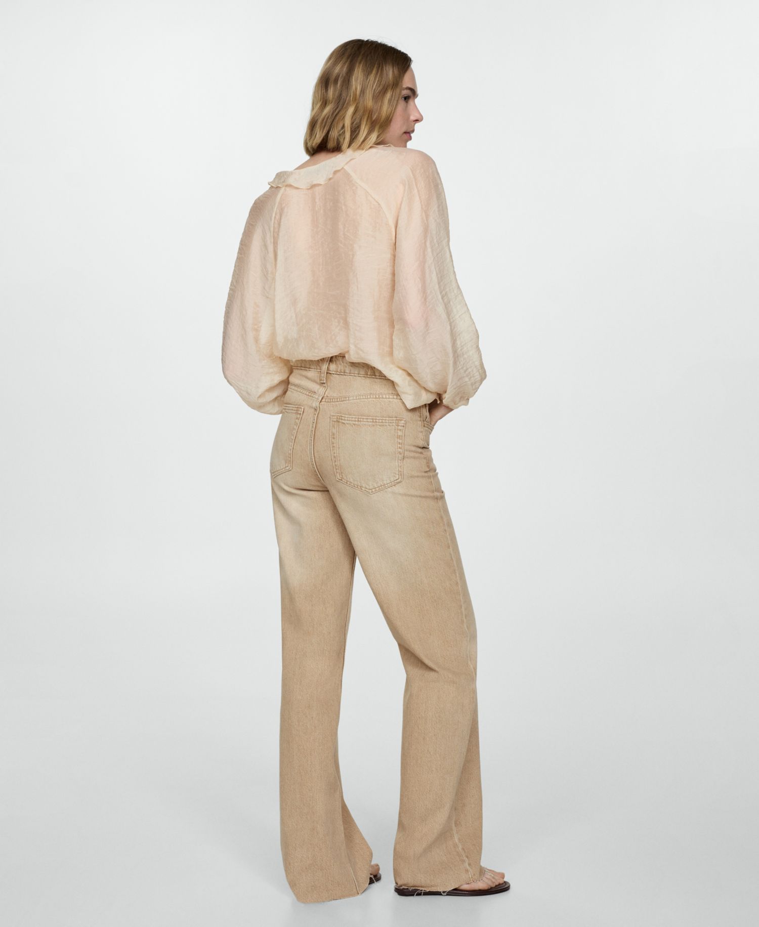 Women's Danila Medium-Rise Wide Leg Jeans