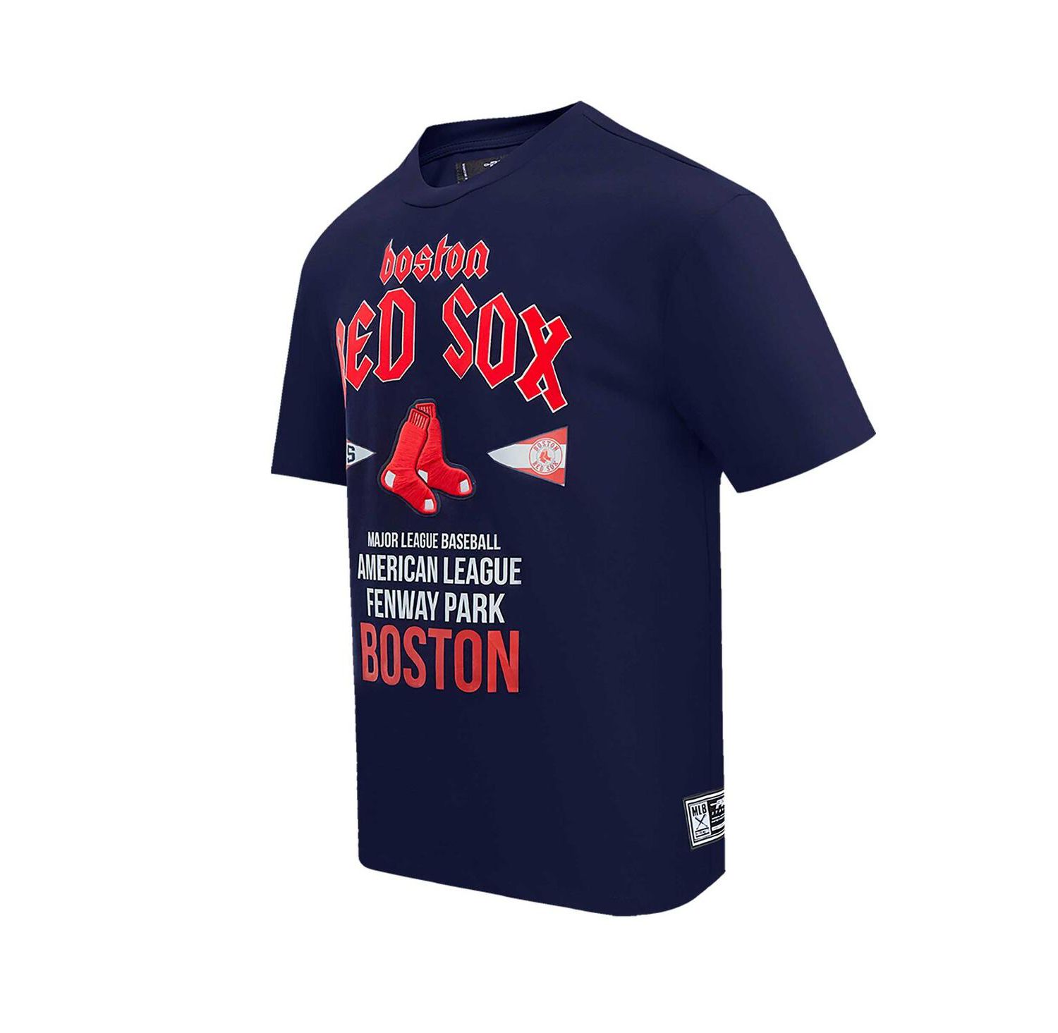Men's Navy Boston Red Sox Oversized City Tour T-Shirt