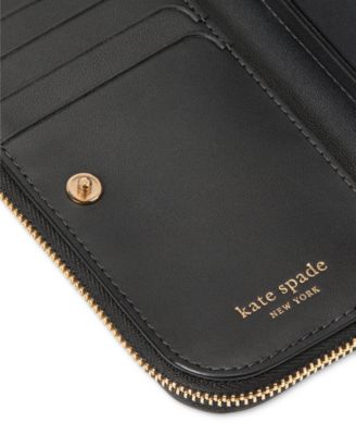 Devin Small Saffiano Leather Slim Bifold Wallet 