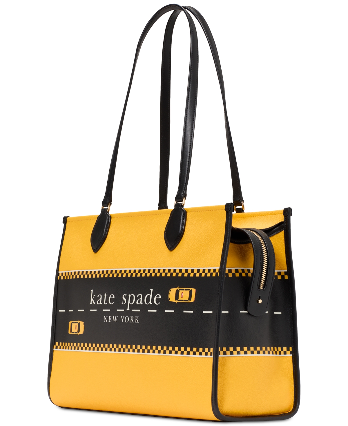 kate spade new york Manhattan Taxi Printed Pvc Market Tote