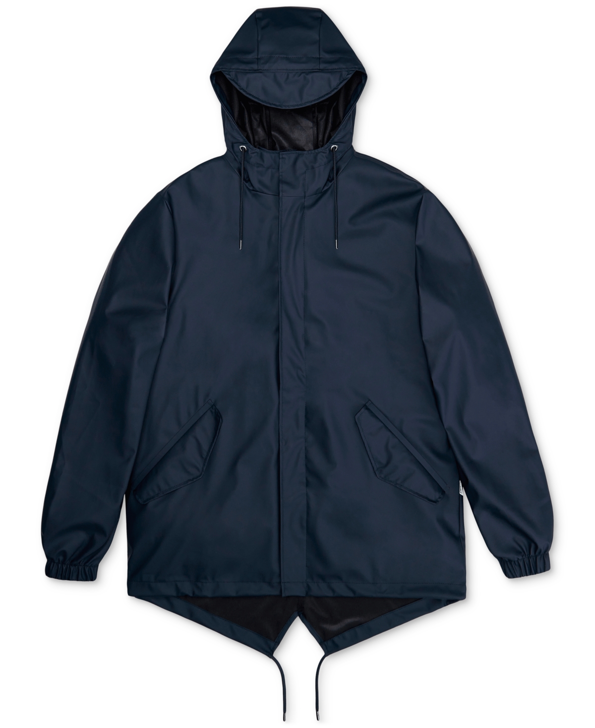Rains Men's Essential Waterproof Hooded Full-Zip Rain Jacket