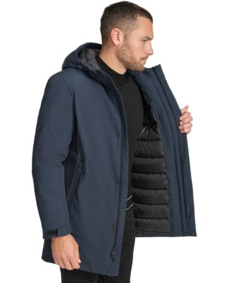 Men's Flextech Stretch Water-Resistant Hooded Stadium Jacket