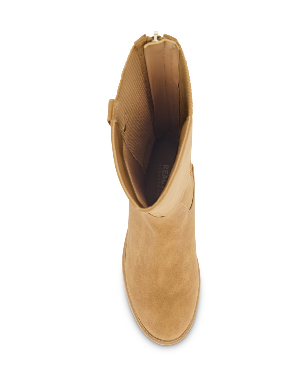 Kenneth Cole New York Little And Big Girls Kelly Stretch Riding Boots In Brown