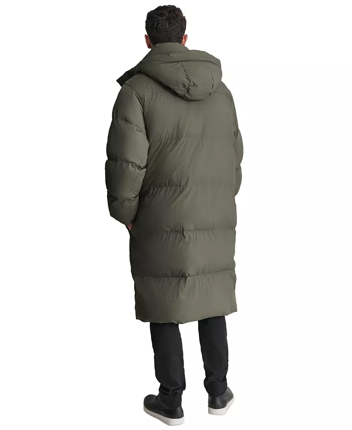 Men's Quilted Hooded Duffle Parka - thumbnail 7