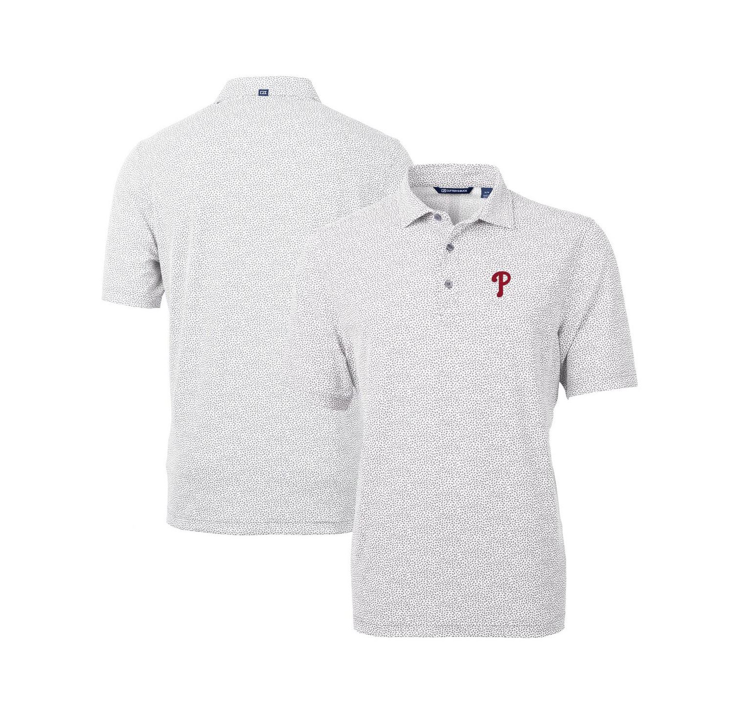 Men's Philadelphia Phillies Virtue Eco Pique Botanical Print Polo
