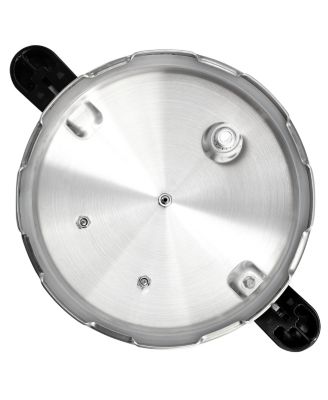 24 Quart Large Capacity Aluminum Stovetop Pressure Cooker for Induction and Gas Stove-Tops