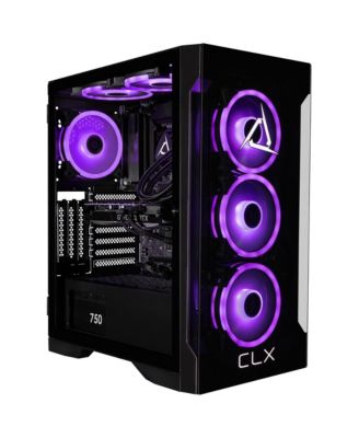 SET Gaming Desktop - Liquid Cooled Intel Core i9 14900KF 3.2GHz 24-Core Processor, 32GB DDR5 Memory, GeForce RTX 4070 SUPER 12GB GDDR6X Graphics, 1TB SSD, 4TB HDD, WiFi, Windows 11 Home 64-bit