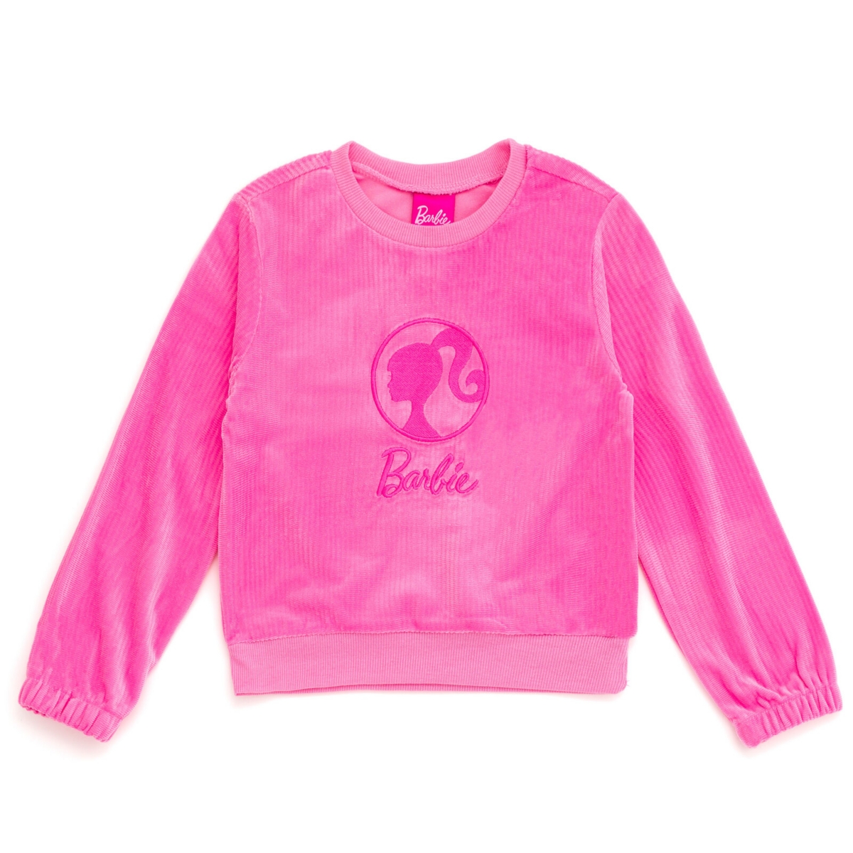 Barbie Toddler Girls Velour Sweatshirt and Jogger Pants Outfit Set to (2T - 14-16) - barbie