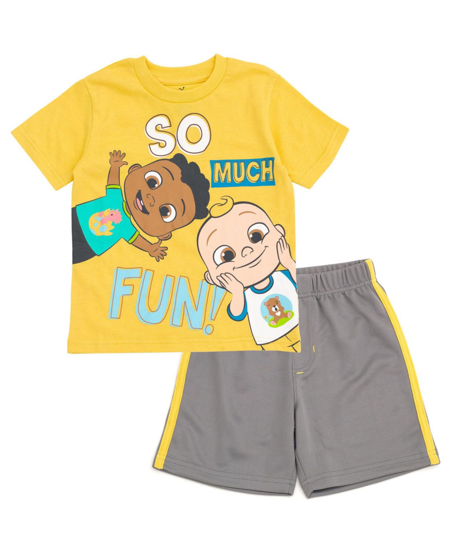 Baby Boys JJ T-Shirt and Mesh Shorts Outfit Set