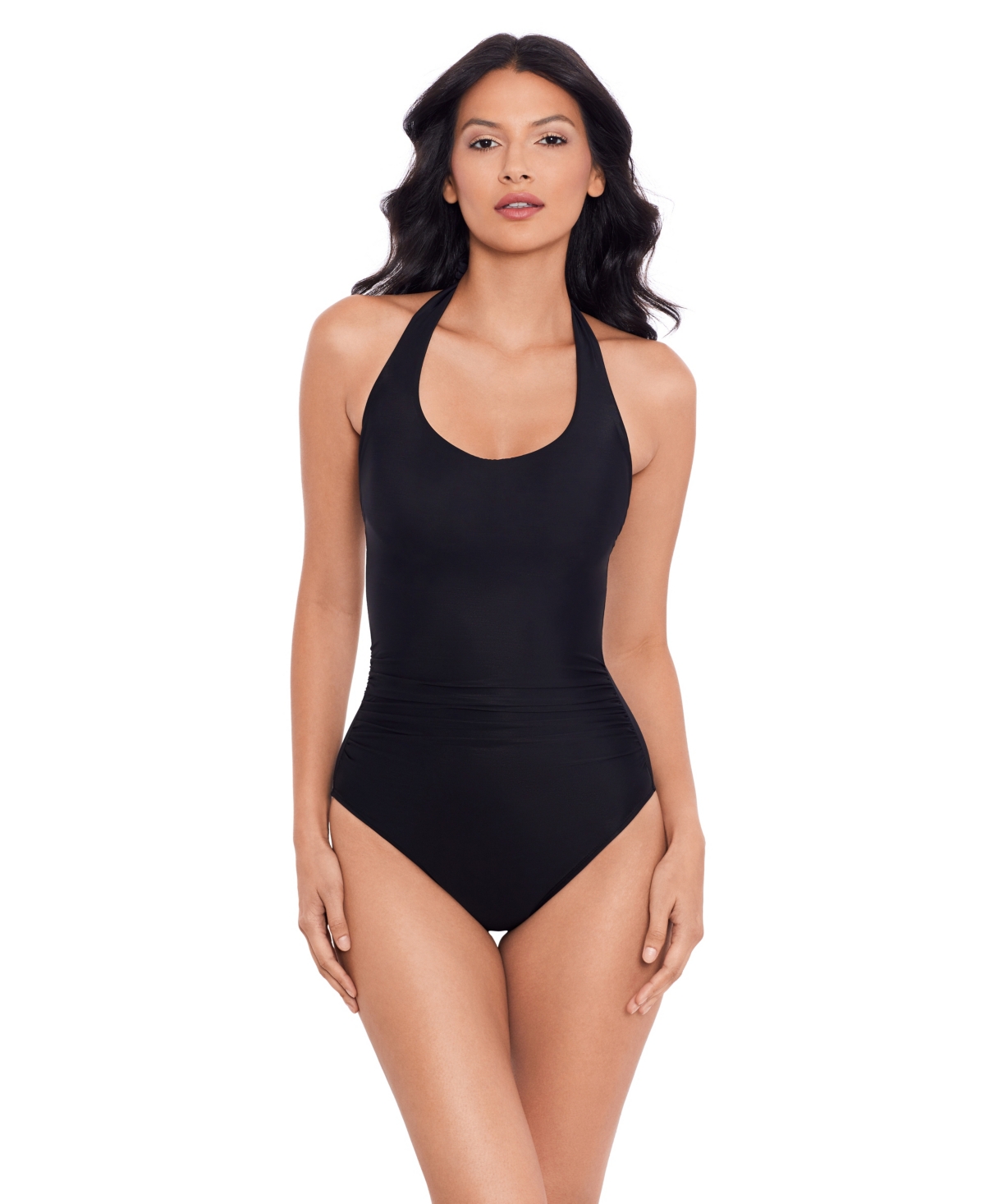 Women's Rock Solid Utopia One Piece Swimsuit - Black