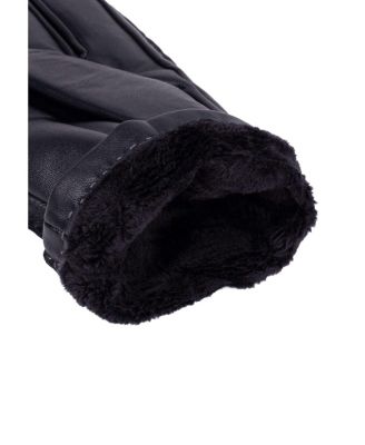 Women`s Hand-sewn Premium Lamb Leather Touchscreen Gloves "MILLIE"