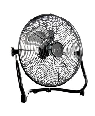 20 Inch Twin Pack Industrial Tilting High Velocity 3 Speed Metal Floor Fan