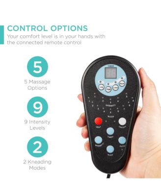 Faux Leather Electric Massage Recliner Chair w/ Stool Ottoman, Remote Control, 5 Modes