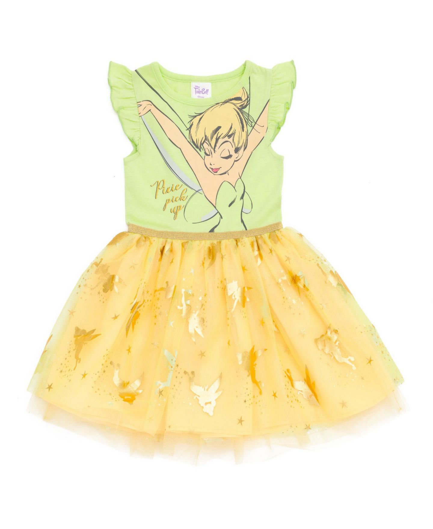 Платье Disney Raya and the Last Dragon Mermaid Frozen Nightmare Before Christmas Tulle Dress to для девочек-малышей, цвет: Зелёный — фото 1
