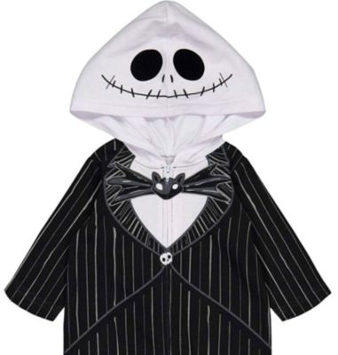 Toddler Boys Disney Jack Skellington Zip Up Coverall Newborn to