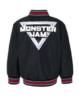 Toddler Boys Zip Up Varsity Bomber Jacket