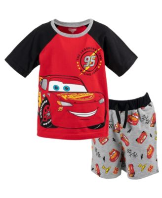 Boy's (6-12) Lightning McQueen 2-Piece T-Shirt and Shorts Set