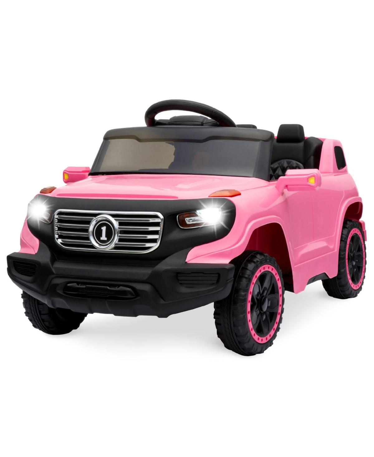 Best Choice Products 6V Kids Ride On Car Truck w/ Parent Control, 3 Speeds, Led Headlights, MP3 Player, Horn