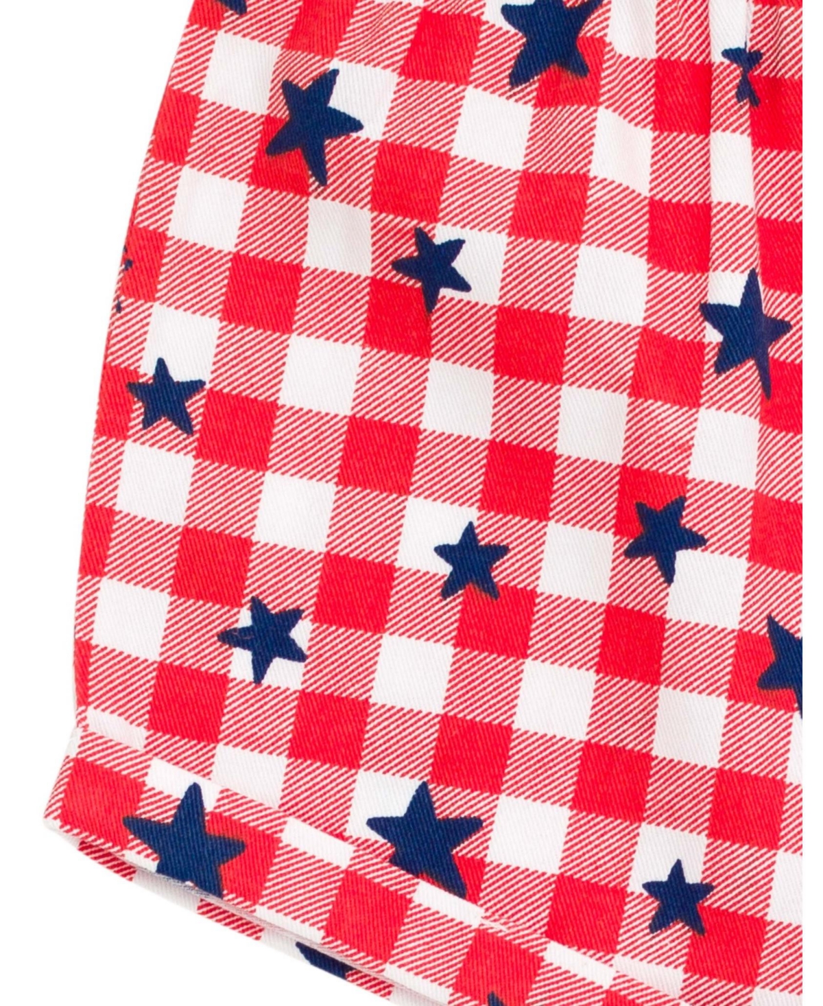 Paw Patrol Girls Skye July 4th Peplum T-Shirt and Twill Shorts Outfit Set to -/ white / blue