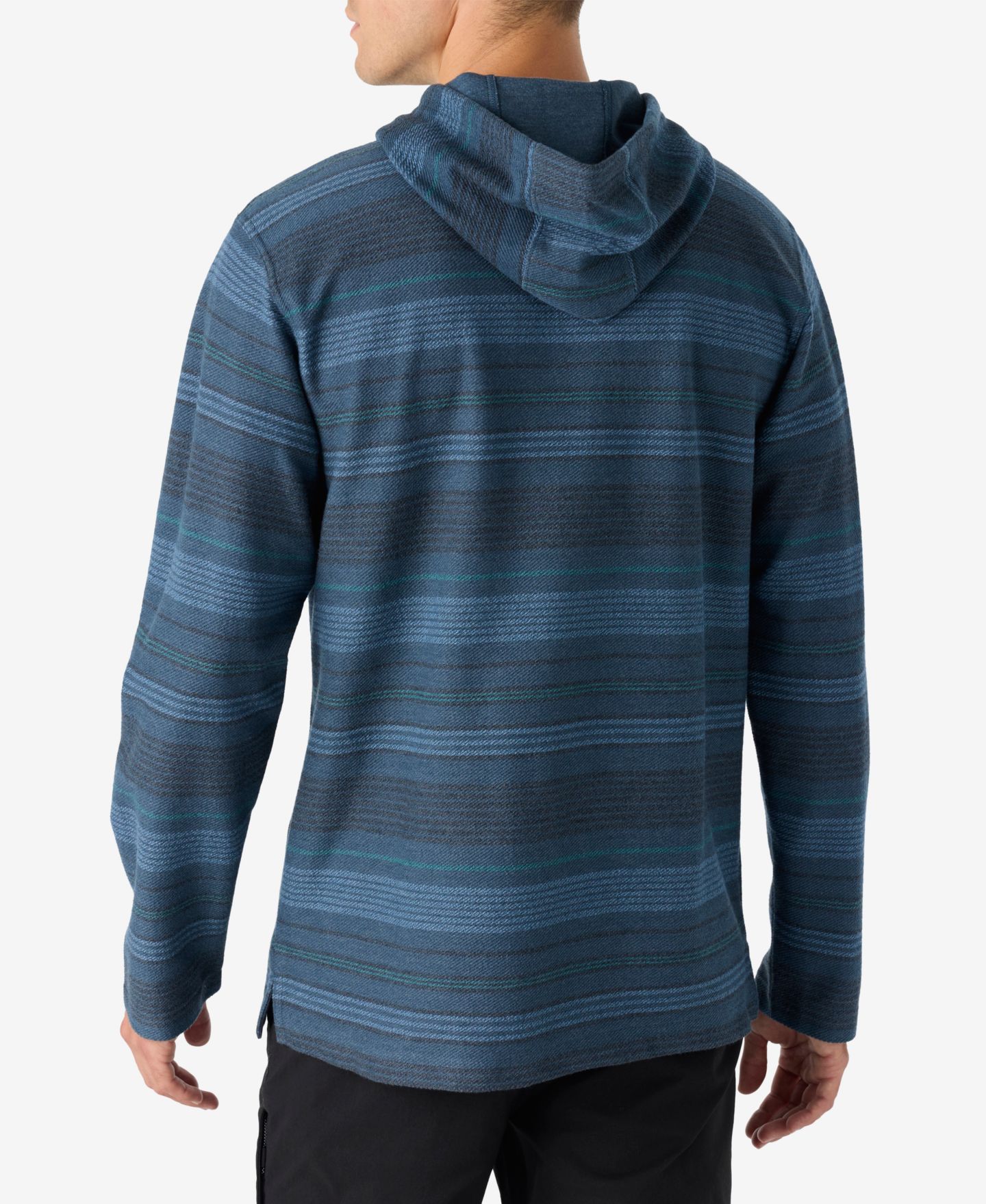 Мужские топы O'Neill Bavaro Stripe Poncho Fleece Tops, цвет: Кремовый — фото 6