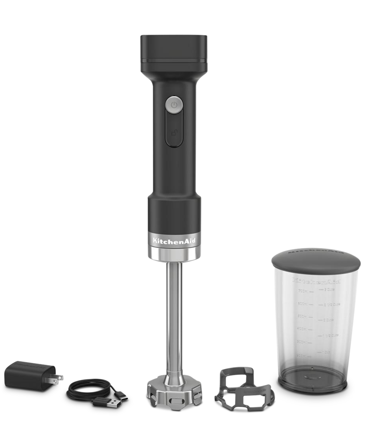 Kitchenaid Go Cordless Hand Blender, Khbrv71 In Black