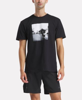 Reebok - Men's Short Sleeve Crewneck Graphic T-Shirt