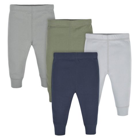 Брюки Gerber Active Pants, 4 Pack для мальчиков-малышей, цвет: Армейский зелёный