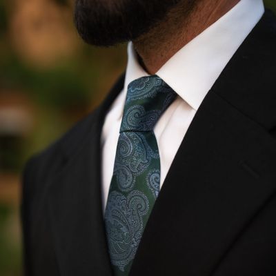Cortina - Silk Jacquard Tie for Men